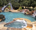 Custom Swimming Pool With Spa | Vilonia