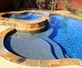 Custom Swimming Pool With Spa | Vilonia